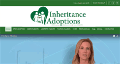 Desktop Screenshot of inheritanceadoptions.org
